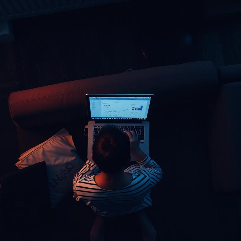 Profesional de agencia trabajando en estrategia digital