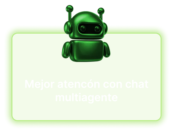 Mejor atención con chat multiagente